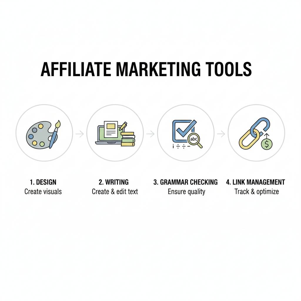 Beginner tools for affiliate marketing and content creation