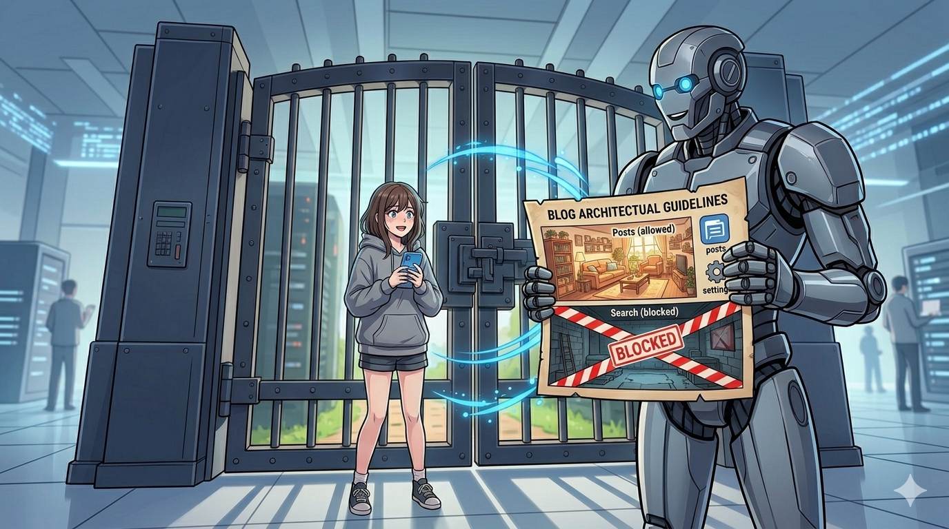 Anime style friendly robot with blog map – what is robots.txt on Blogger