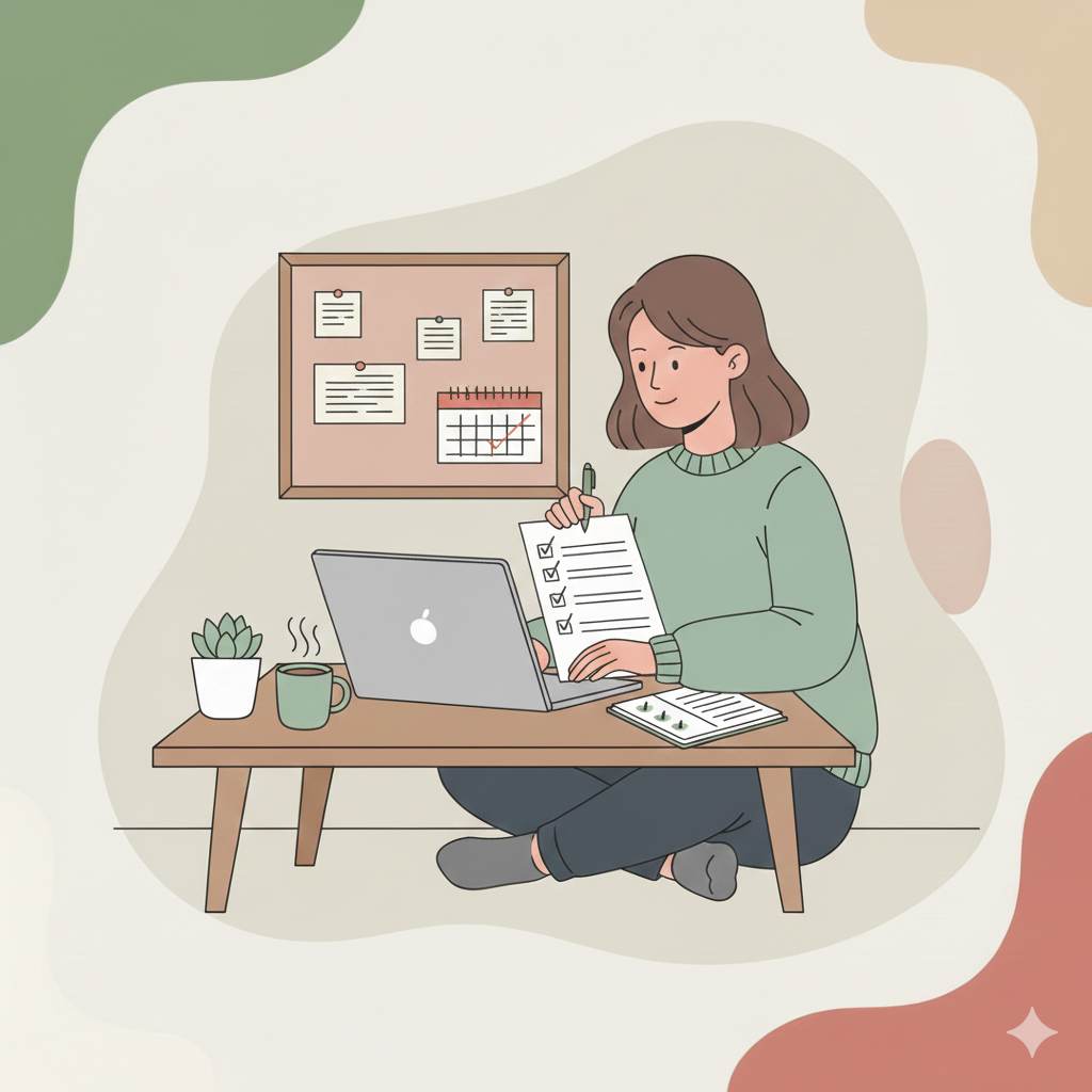 Beginner blogger learning from mistakes and improving step by step