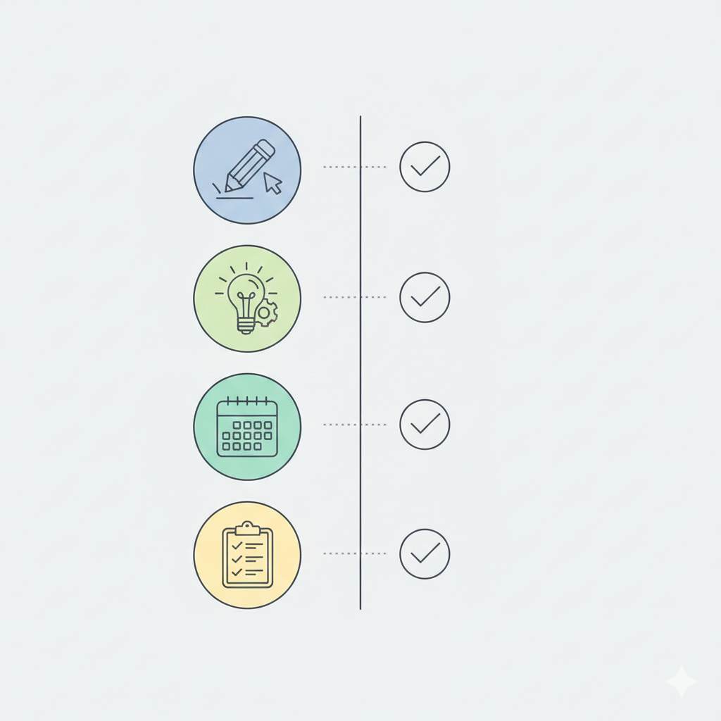 Beginner blogging tips checklist to start the right way