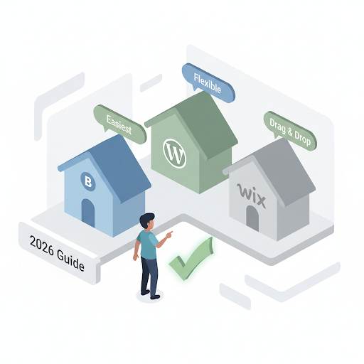 comparing the best blogging platforms for beginners, featuring Blogger, WordPress.com, and Wix with clear highlights and a recommendation