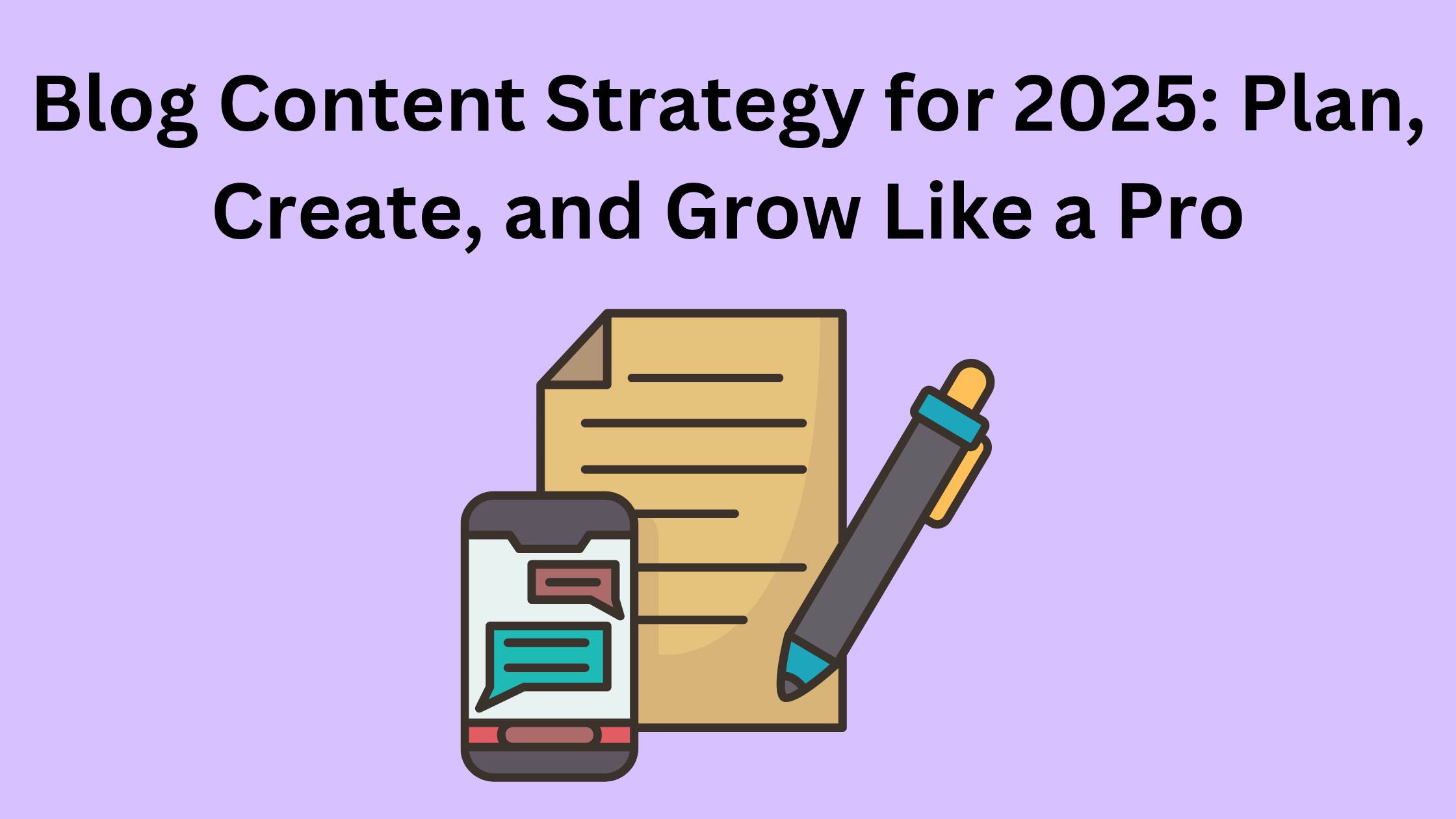Blog Content Strategy for 2025: Plan, Create, and Grow Like a Pro