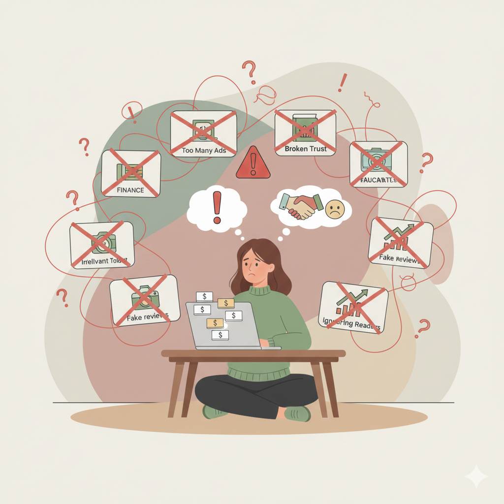 Common blog monetization mistakes beginners make