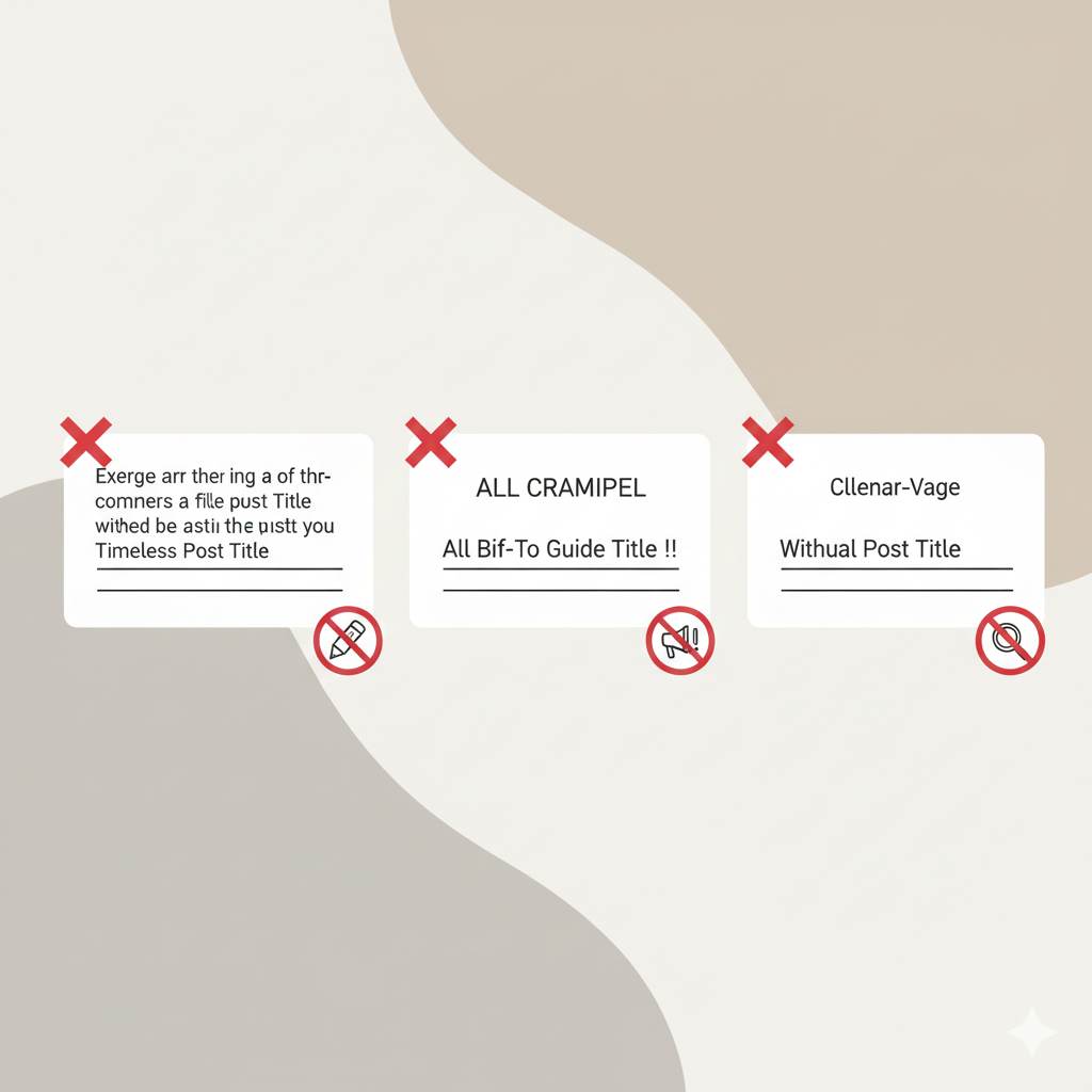 common blog title mistakes beginners make