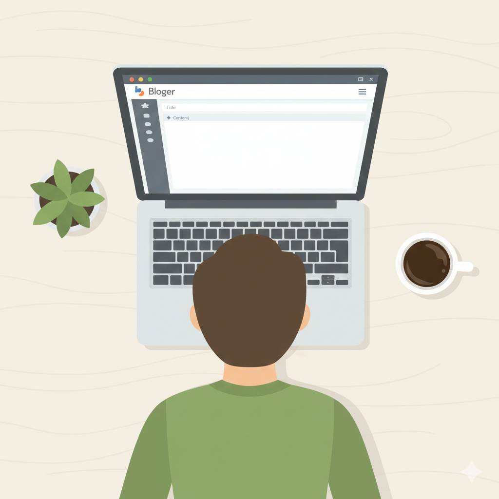 Writing your first blog post in Blogger editor