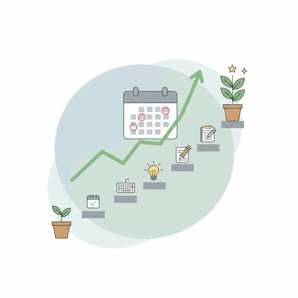 consistent blogging strategy for beginners to grow in 2026