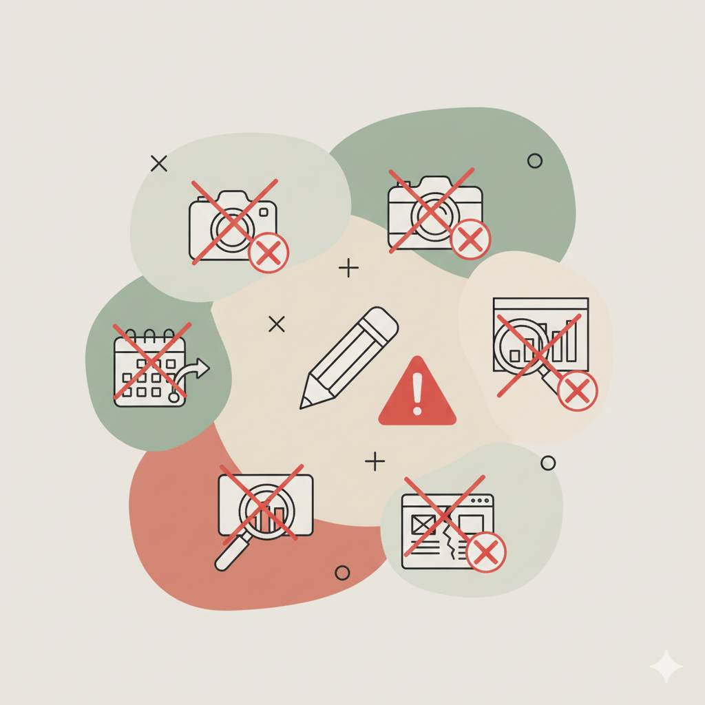 blogging platform mistakes beginners should avoid