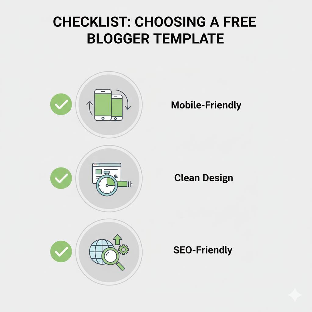 how to choose the best free Blogger template