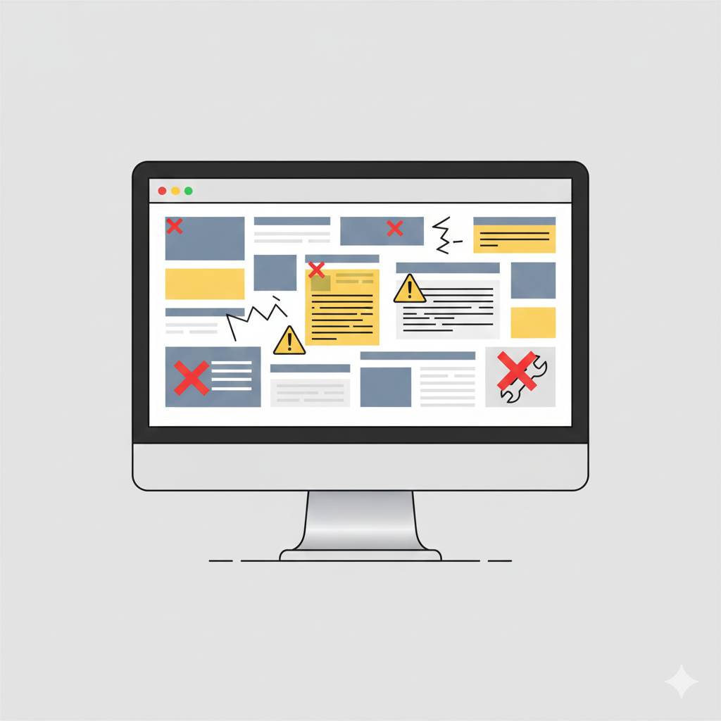 common blogging mistakes like ignoring seo and content planning