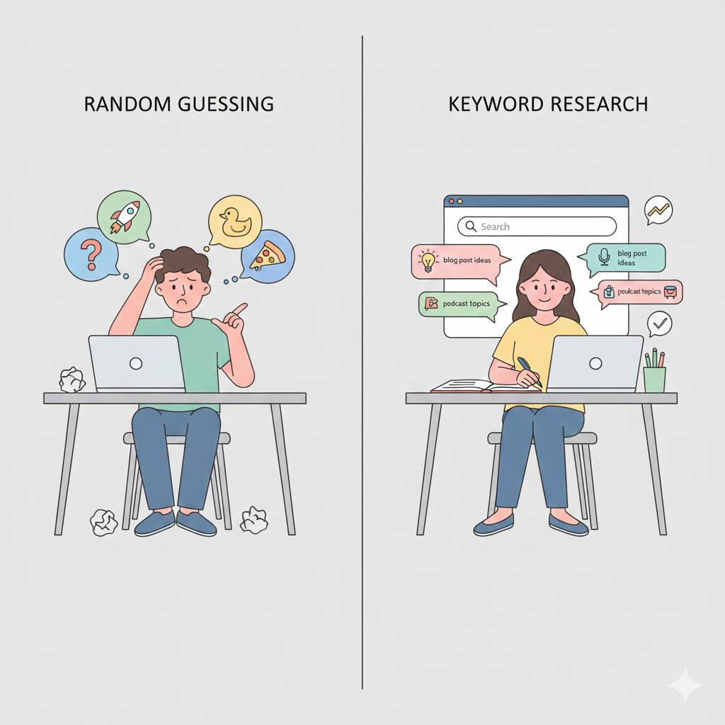 Common keyword research mistakes beginners make in blogging