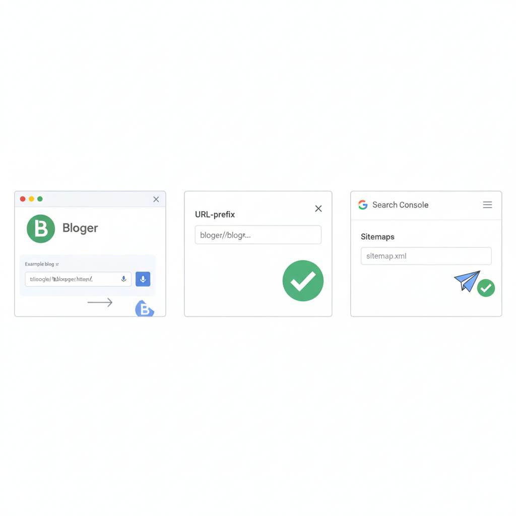 How to connect Blogger to Google Search Console step by step