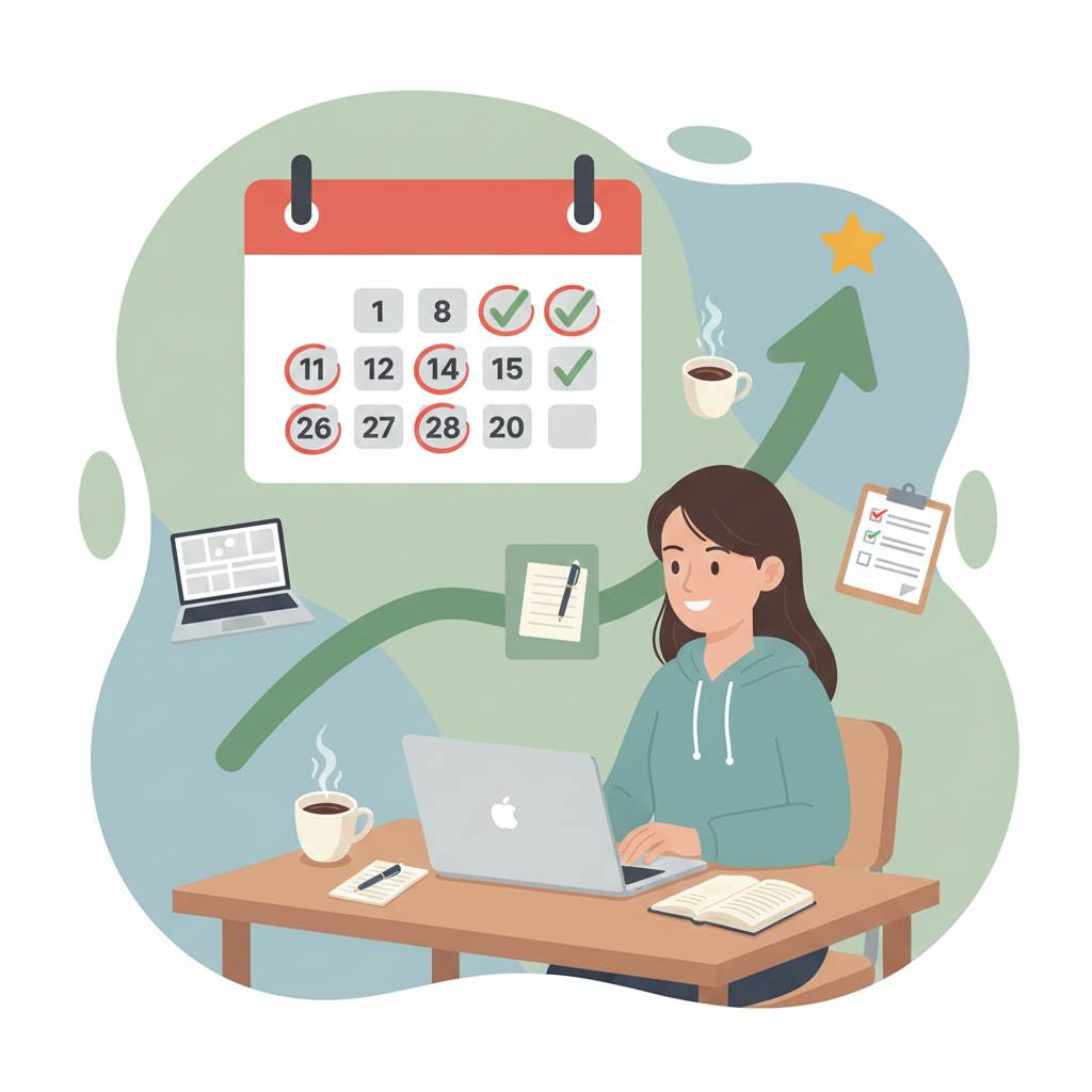 consistent blog writing habit for beginners