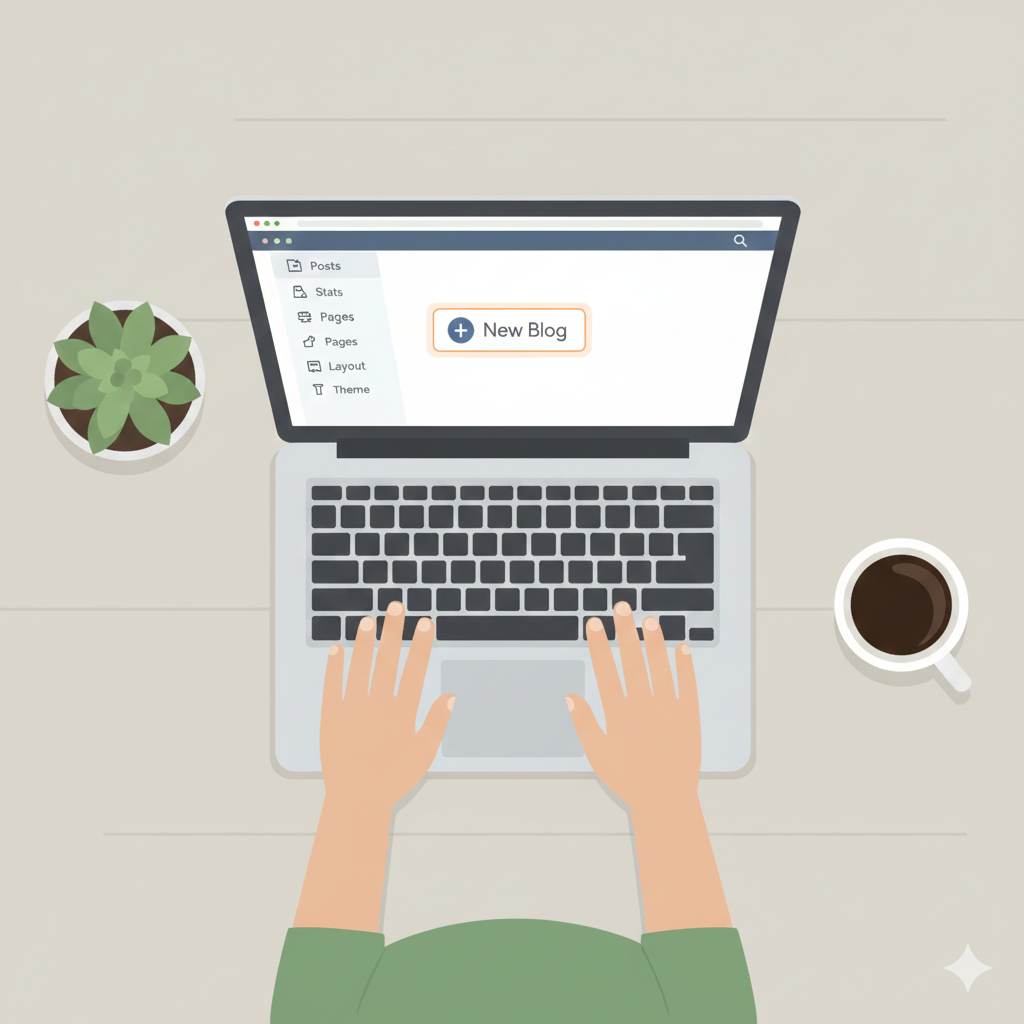 How to create a blog on Blogger step by step