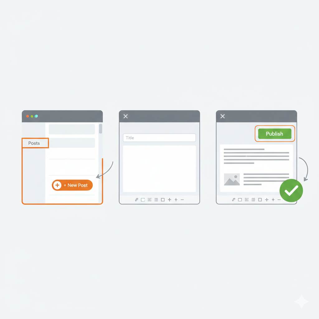 How to create a new post in Blogger step by step