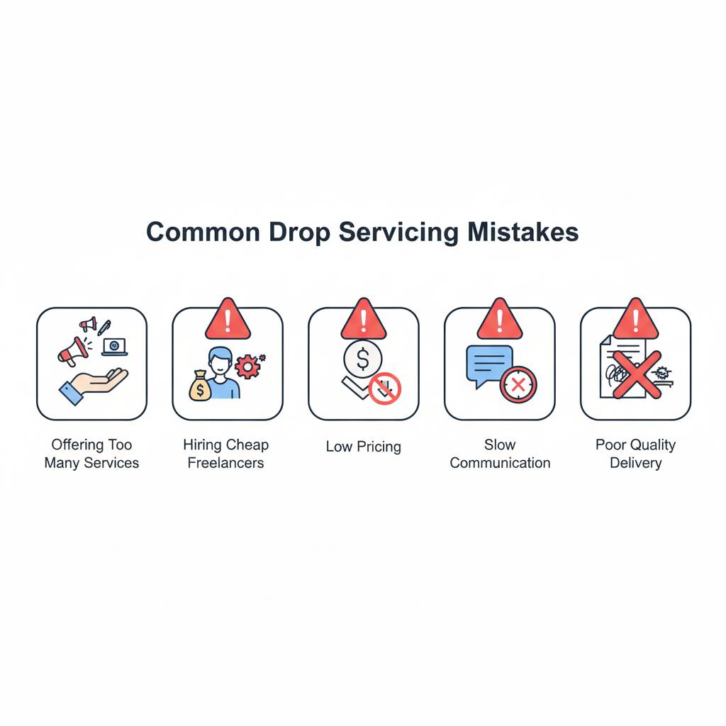 common drop servicing mistakes beginners should avoid