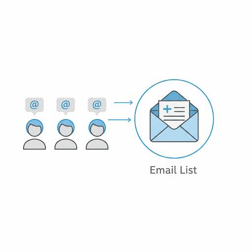 what does building an email list mean