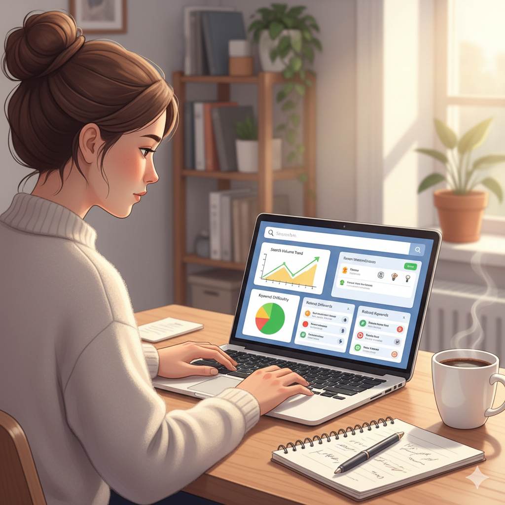 Using free tools to find keyword ideas for blog posts