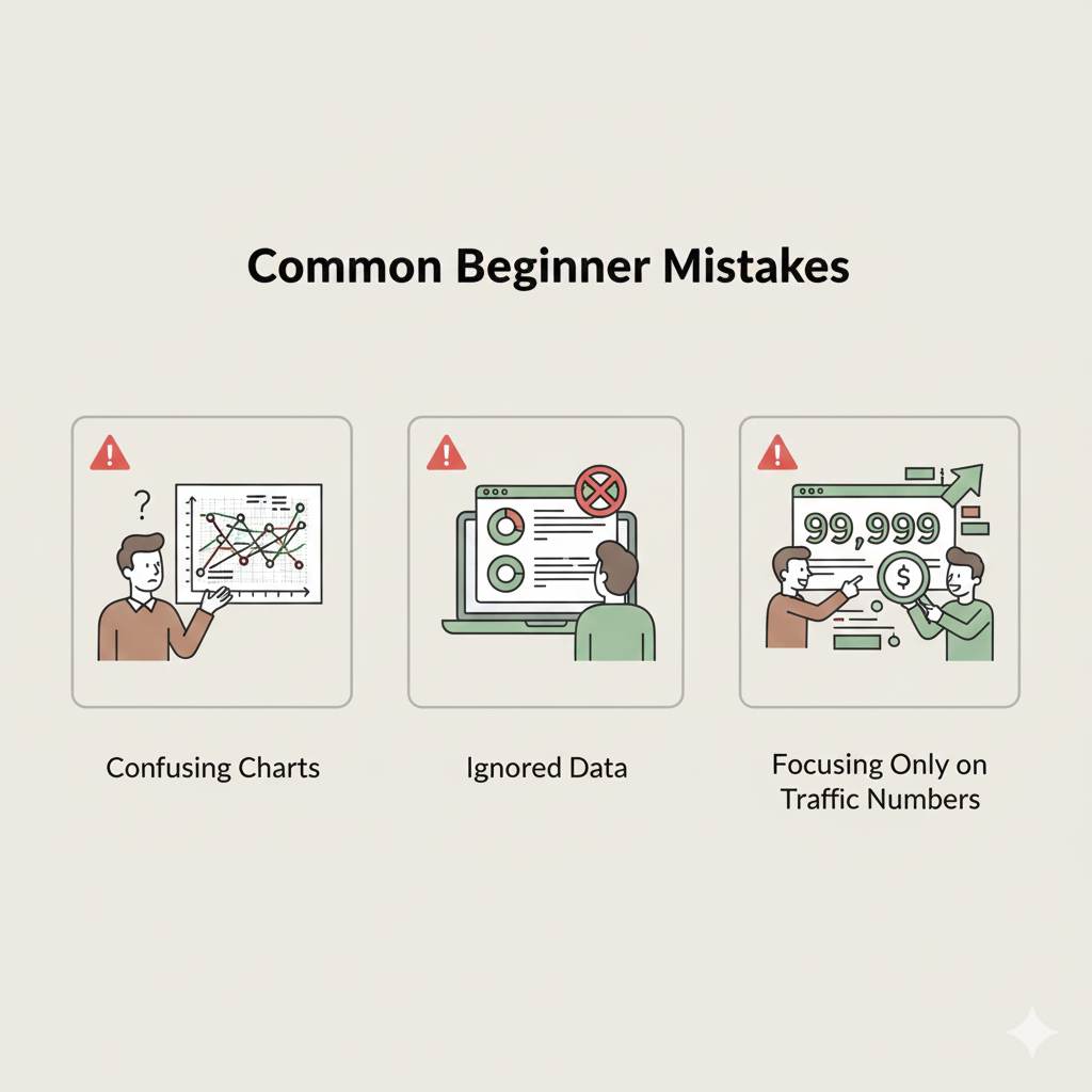 common google analytics mistakes beginners should avoid