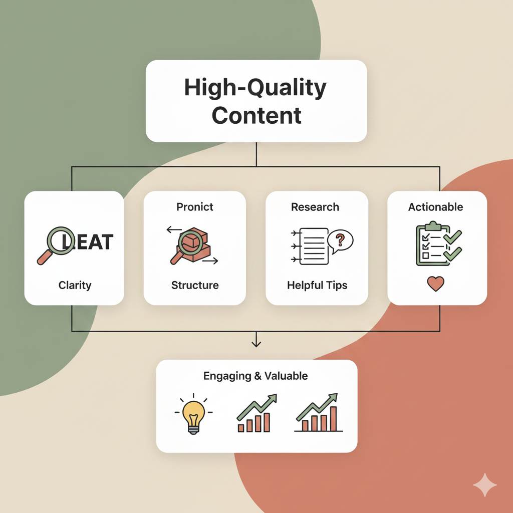 Elements of high quality content writing