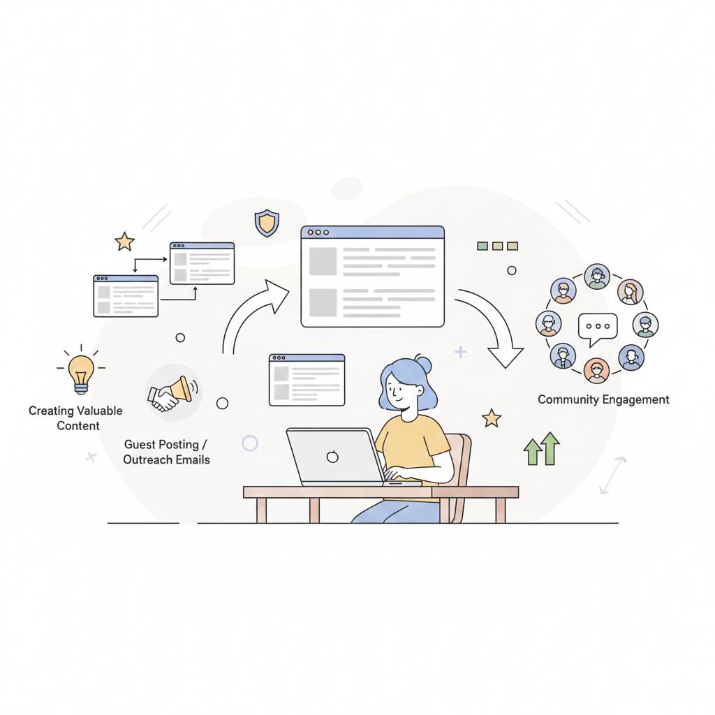 How to get SEO backlinks using content creation, guest posting, and outreach strategies