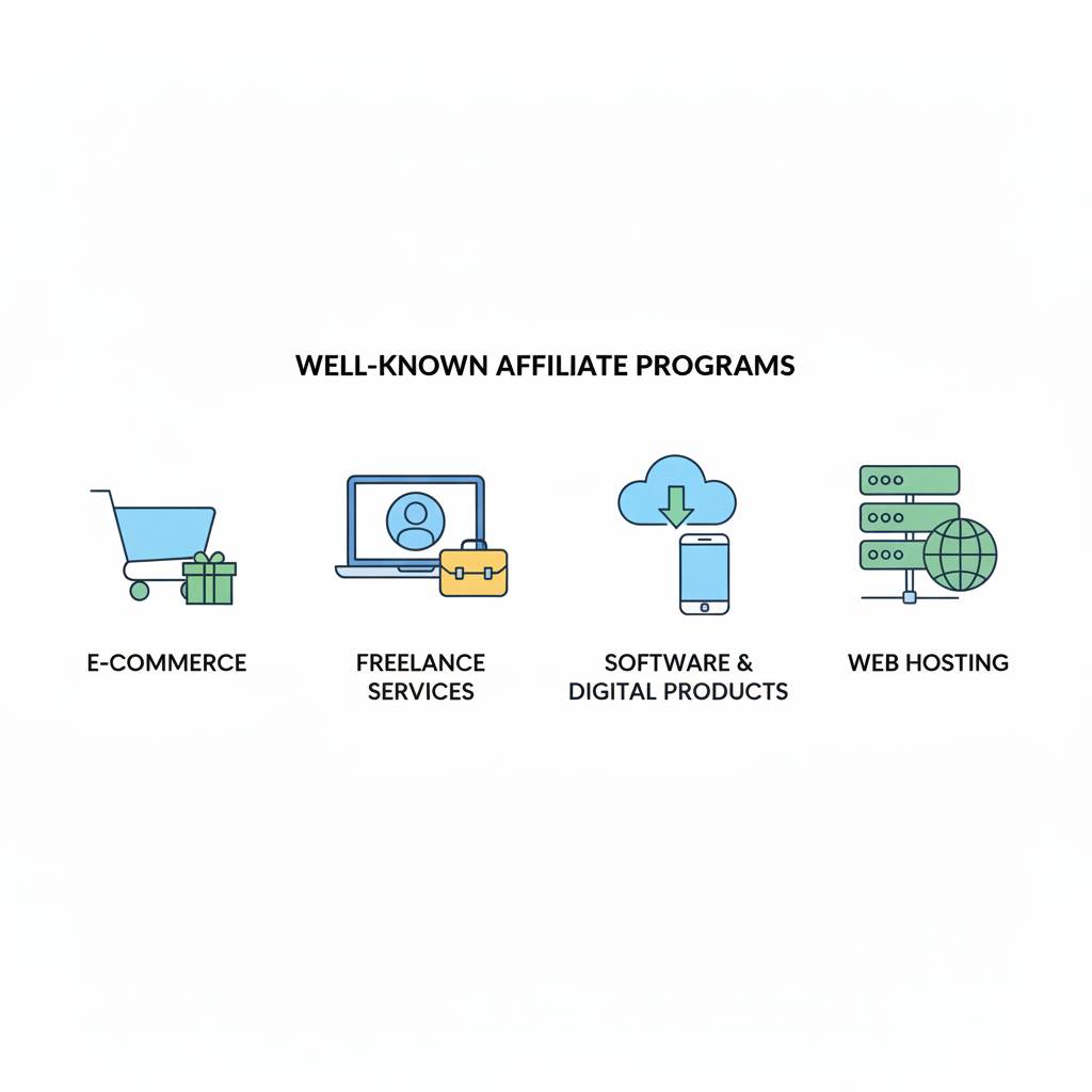 Examples of legitimate affiliate programs for beginners
