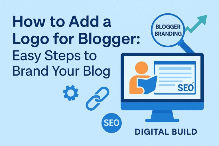 How to Add a Logo for Blogger: Easy Steps to Brand Your Blog