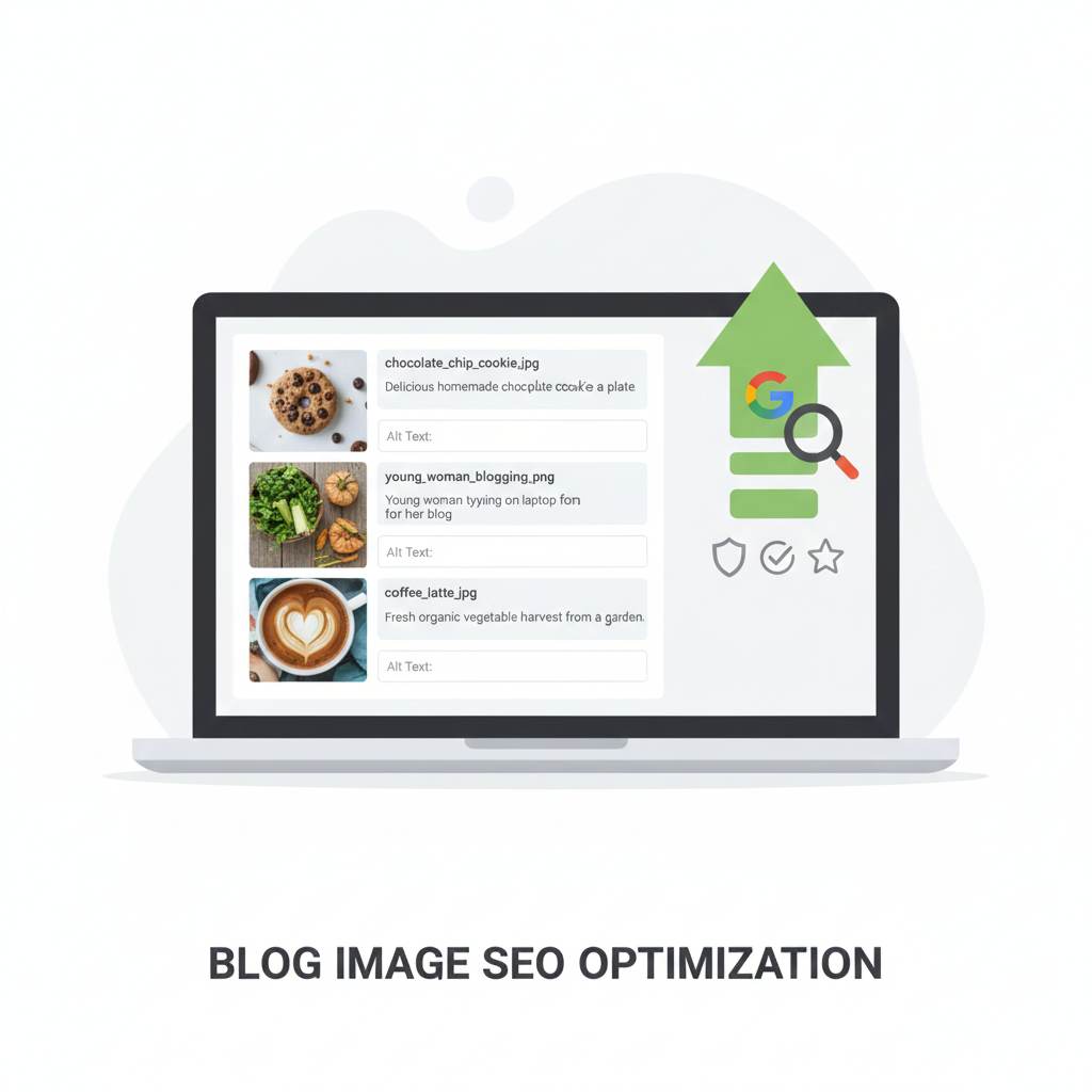 SEO for images showing how blog pictures help improve Google rankings