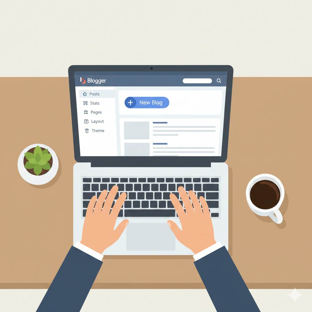 Start a blog on Blogger step by step for beginners