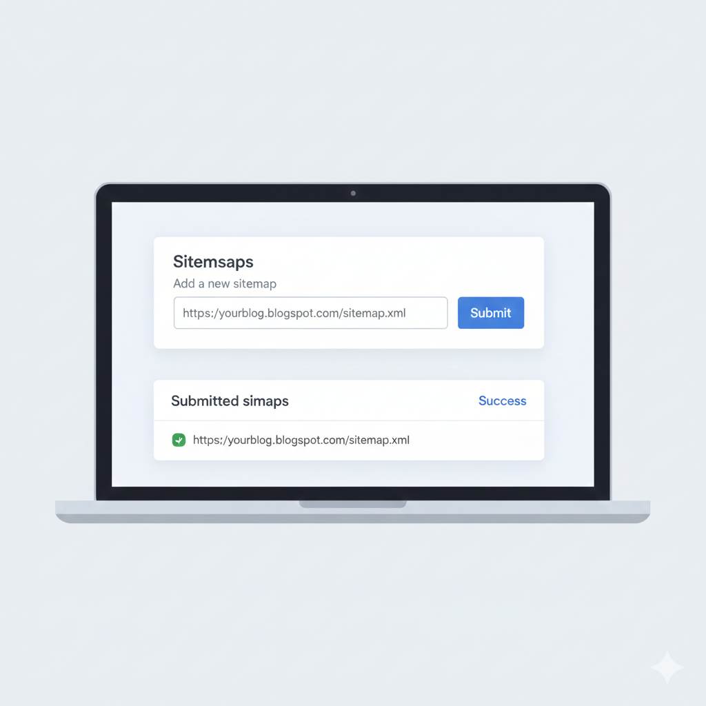 Submitting a Blogger sitemap to Google Search Console