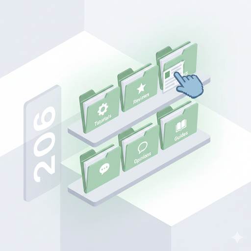 explaining what blog categories are, showing a smart, organized library system for sorting blog content to improve user experience