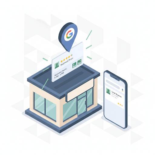 explaining what a Google Business Profile is, showing a complete business profile